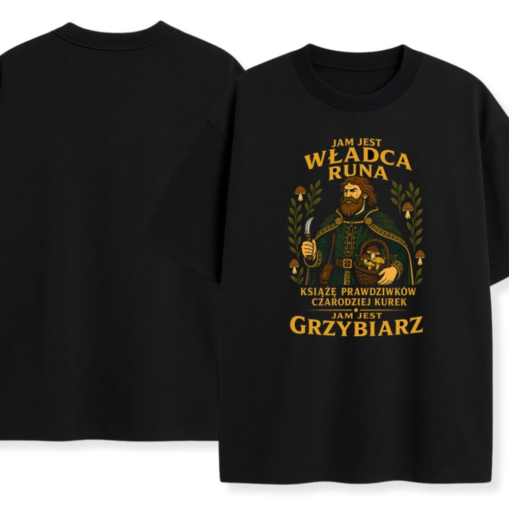 T-shirt Jam Jest Grzybiarz — zdjęcie 4