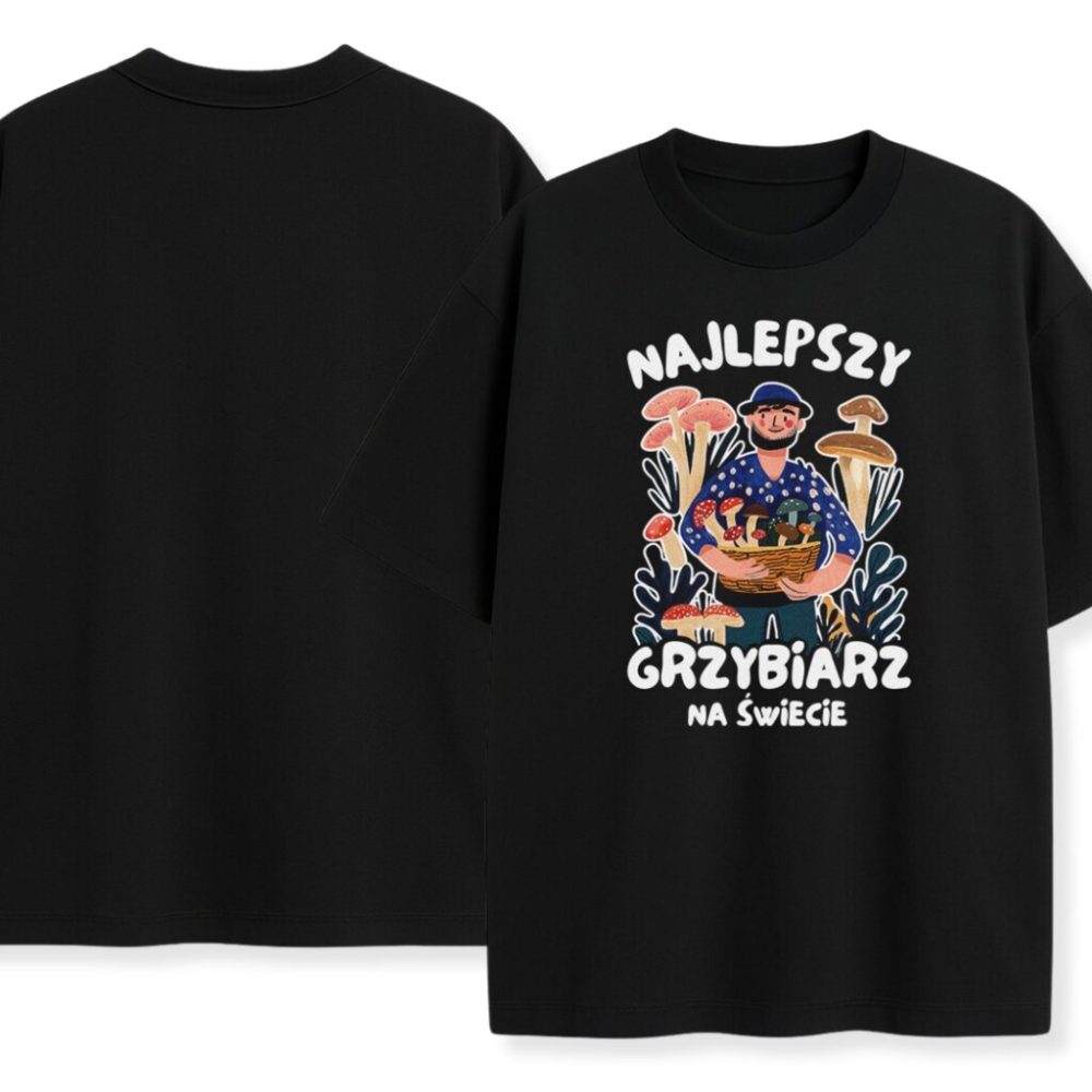T-shirt Najlepszy Grzybiarz Na Świecie — zdjęcie 5