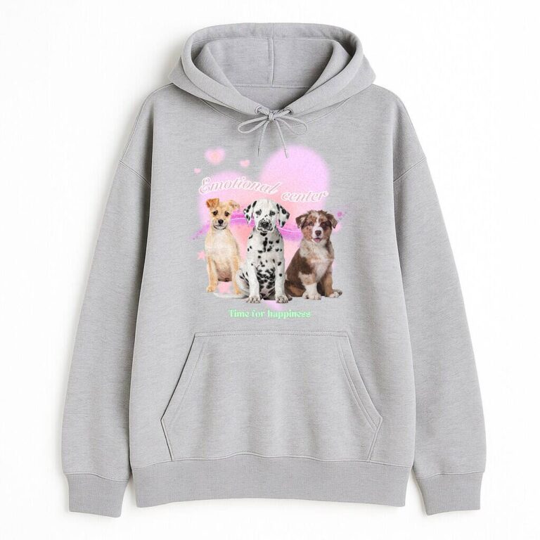 Bluza z kapturem Dogs Emotional Center