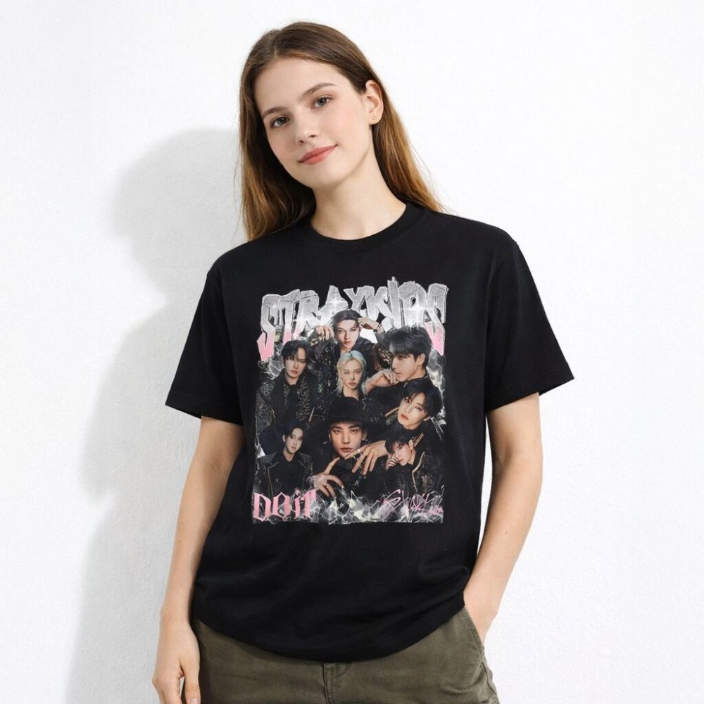 T-shirt Stray Kids Do It — zdjęcie 3