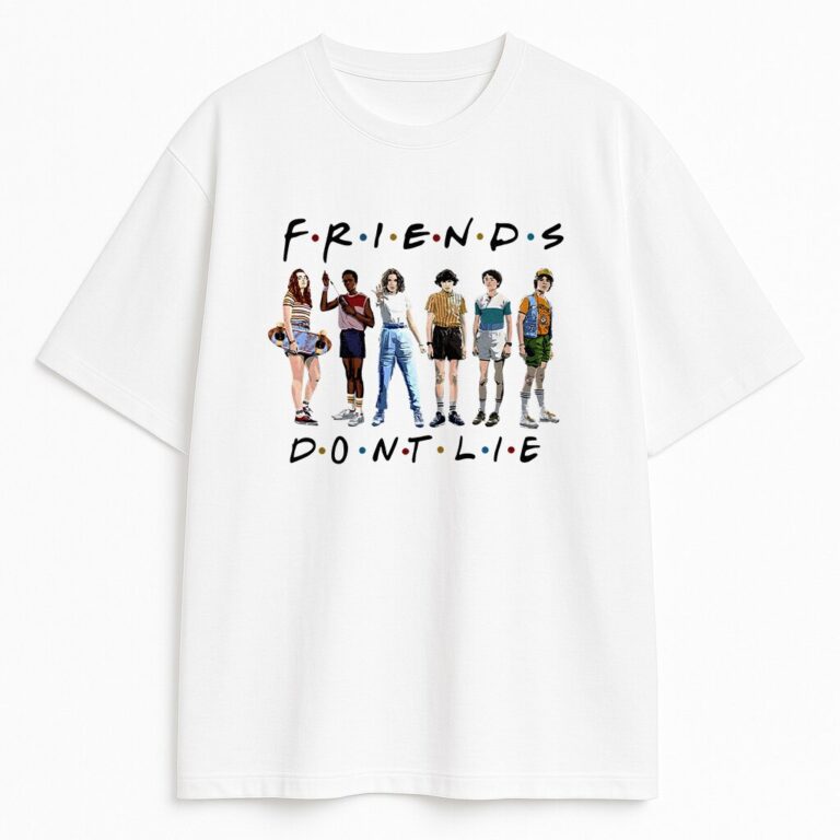 T-shirt Stranger Things Friends Dont Lie