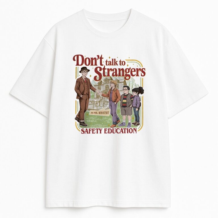 T-shirt Stranger Things Safety Education