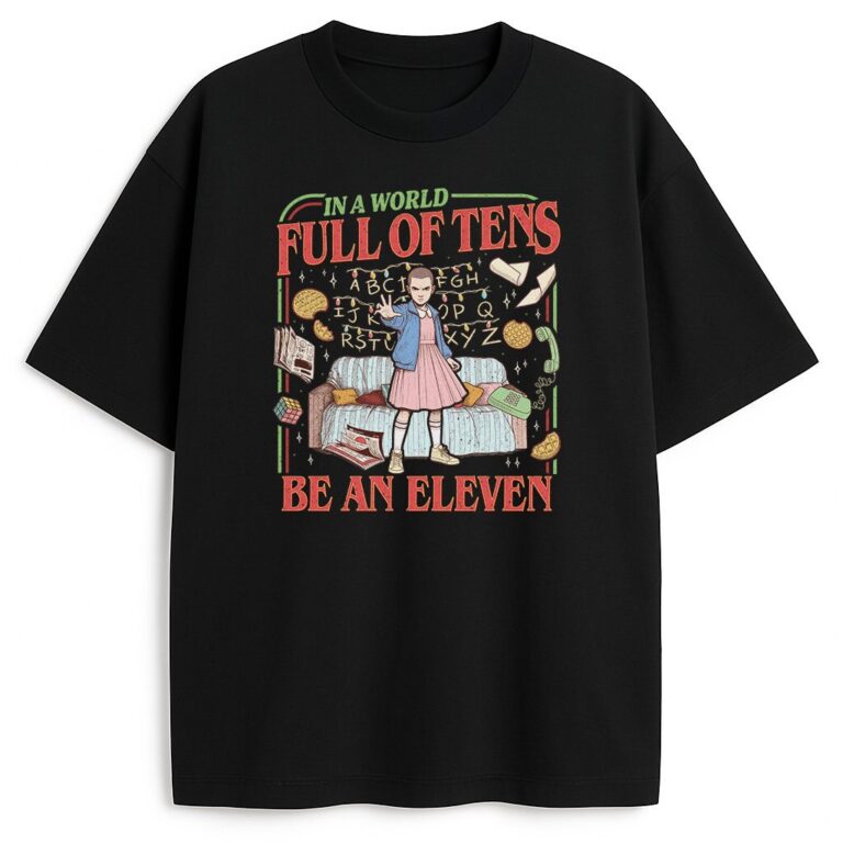 T-shirt Stranger Things Full Of Tens