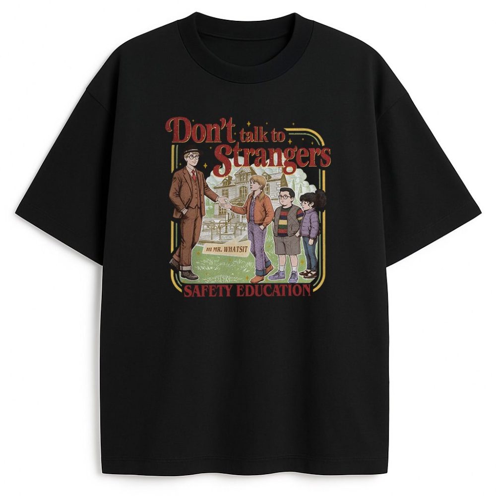 T-shirt Stranger Things Safety Education — zdjęcie 2