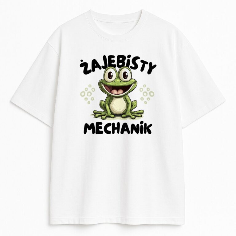 T-shirt Żajebisty Mechanik