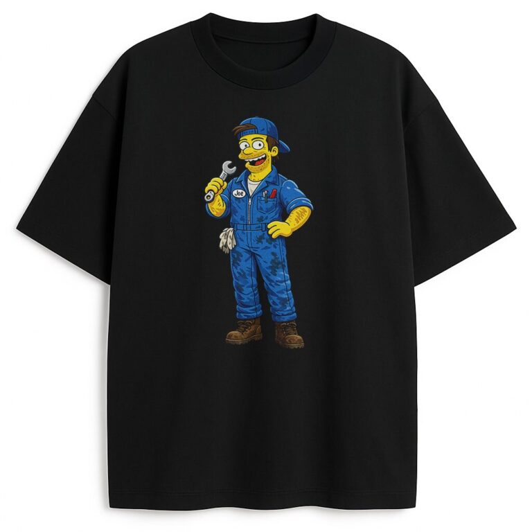 T-shirt Mechanik Komiks