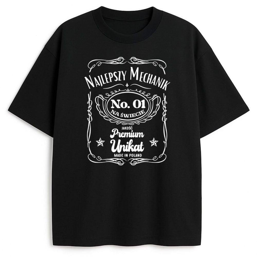 T-shirt Najlepszy Mechanik Premium — zdjęcie 1
