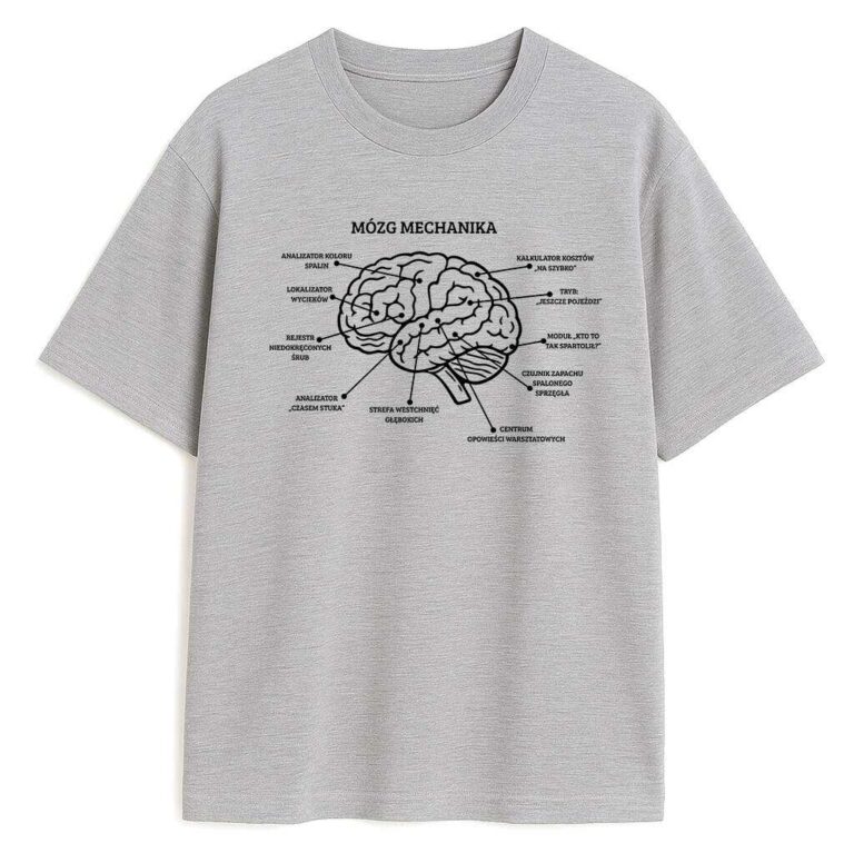 T-shirt Mózg Mechanika