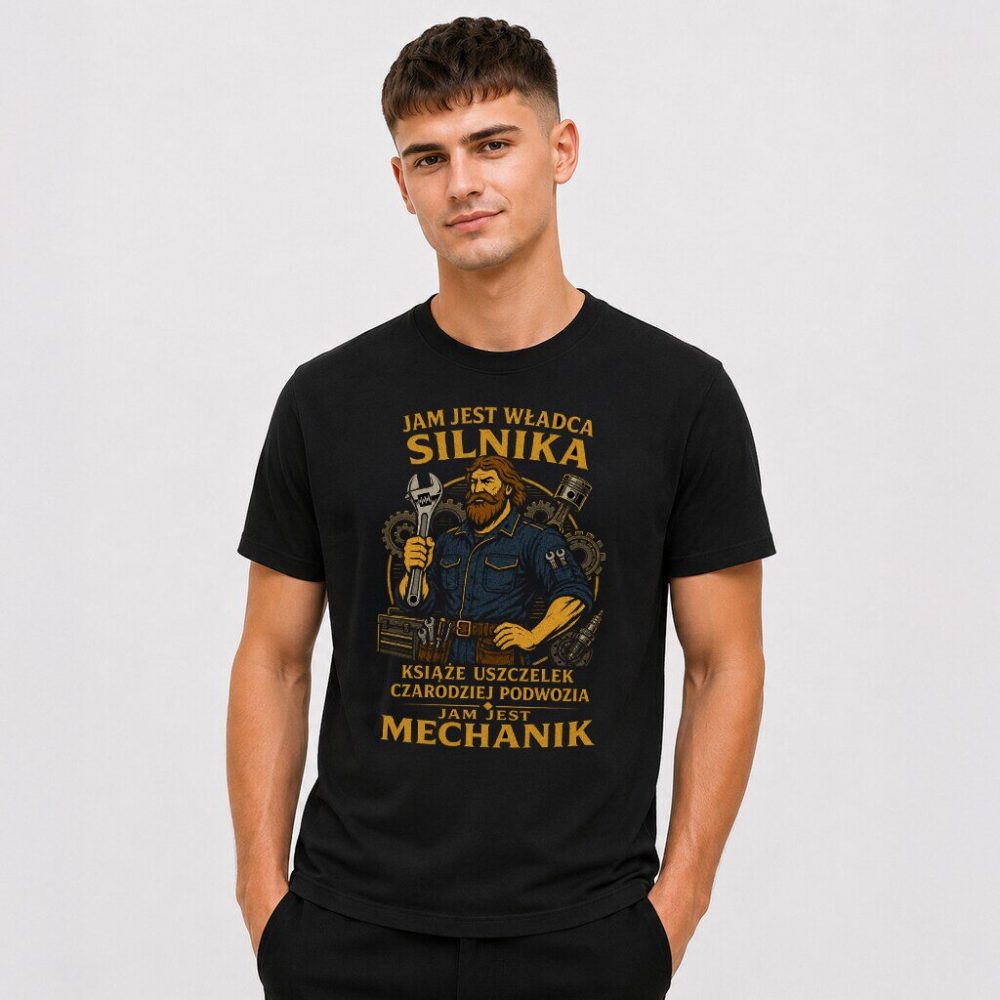 T-shirt Jam Jest Mechanik — zdjęcie 2