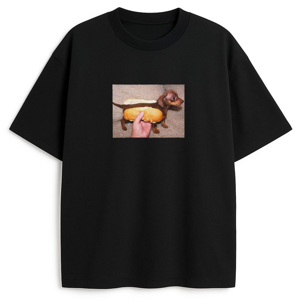 T-shirt Hot Dog Meme — zdjęcie 1