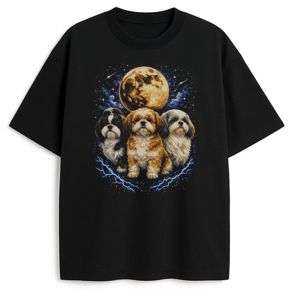 T-shirt Shih Tzu 90s — zdjęcie 1