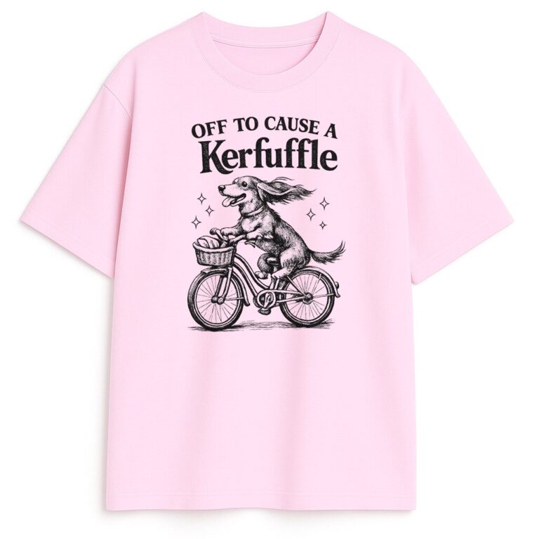 T-shirt Jamnik Off To Cause A Kerfuffle