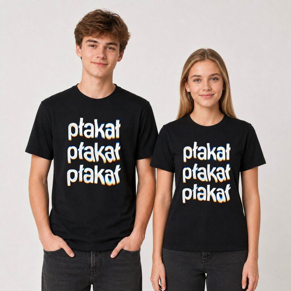 T-shirt Płakał Płakał Płakał — zdjęcie 2
