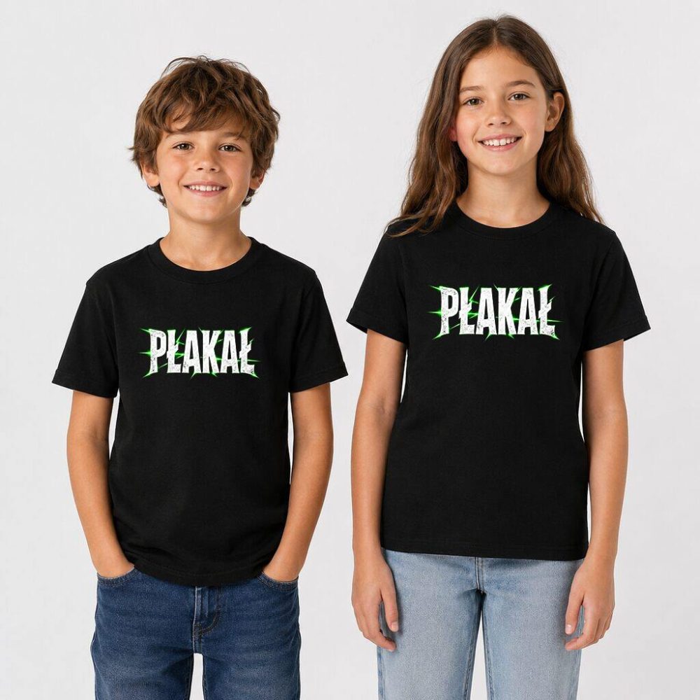 T-shirt Płakał Neon — zdjęcie 3