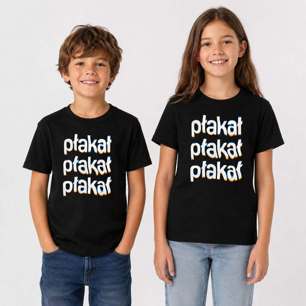 T-shirt Płakał Płakał Płakał — zdjęcie 3