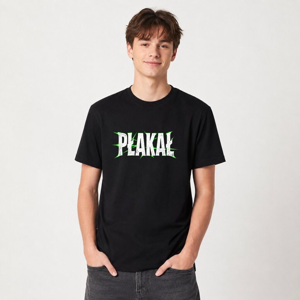 T-shirt Płakał Neon — zdjęcie 4