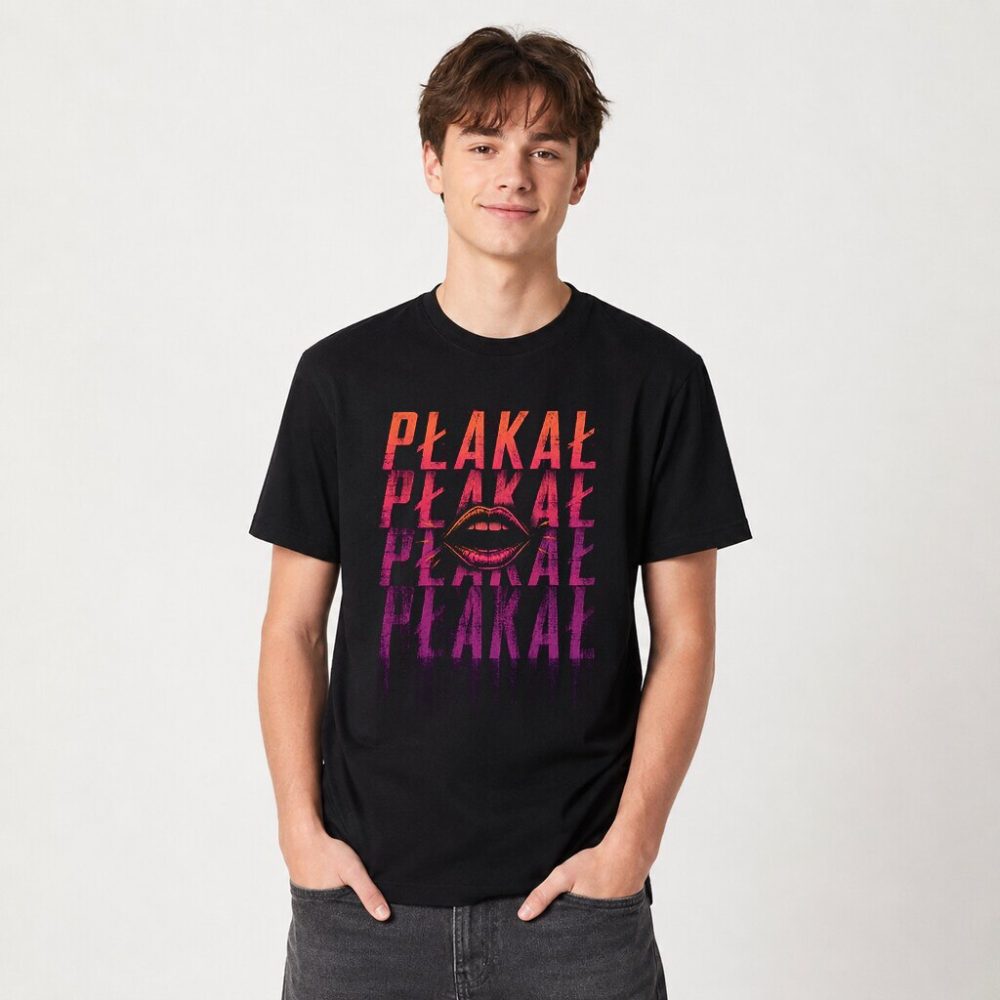 T-shirt Płakał Usta — zdjęcie 3