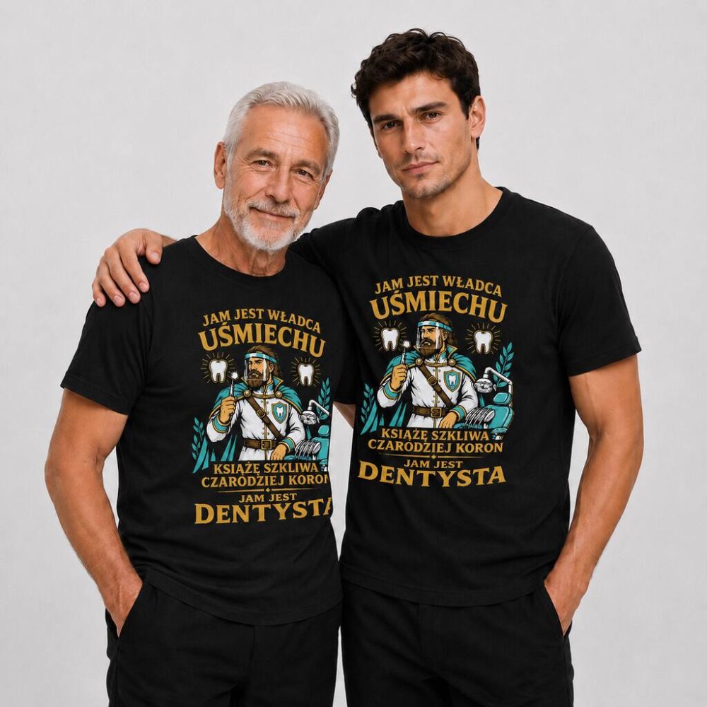 T-shirt Jam Jest Dentysta — zdjęcie 3