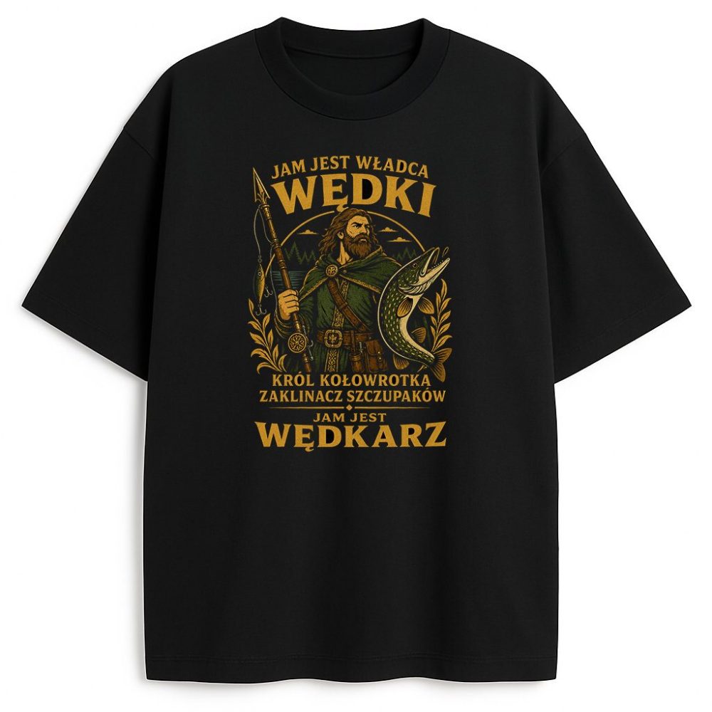 T-shirt Jam Jest Wędkarz — zdjęcie 1