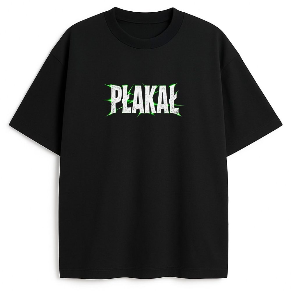 T-shirt Płakał Neon — zdjęcie 1