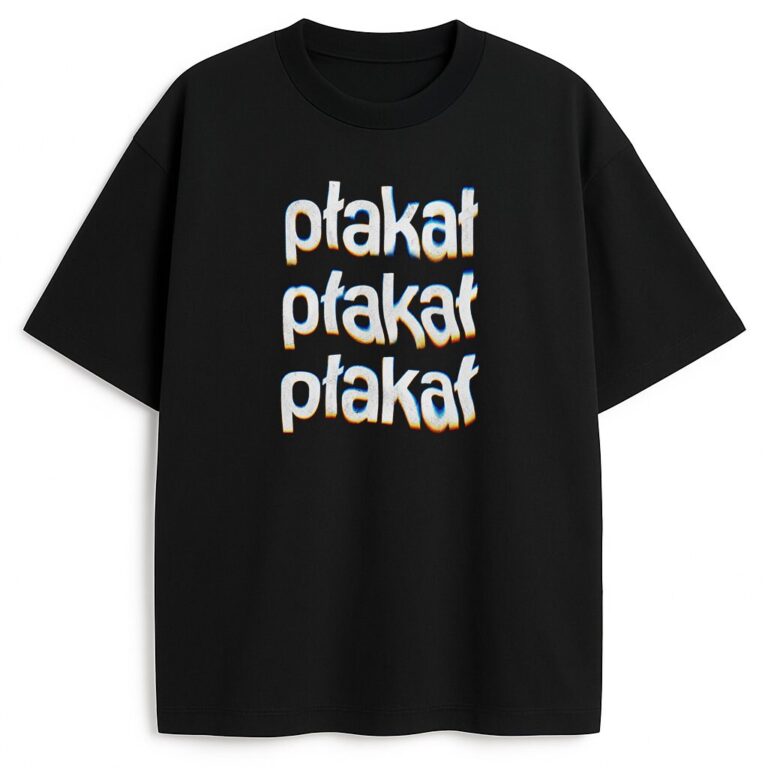 T-shirt Płakał Płakał Płakał