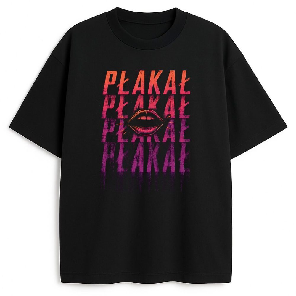 T-shirt Płakał Usta — zdjęcie 1