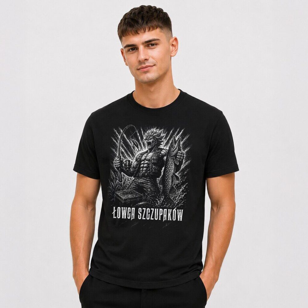 T-shirt Łowca Szczupaków — zdjęcie 2