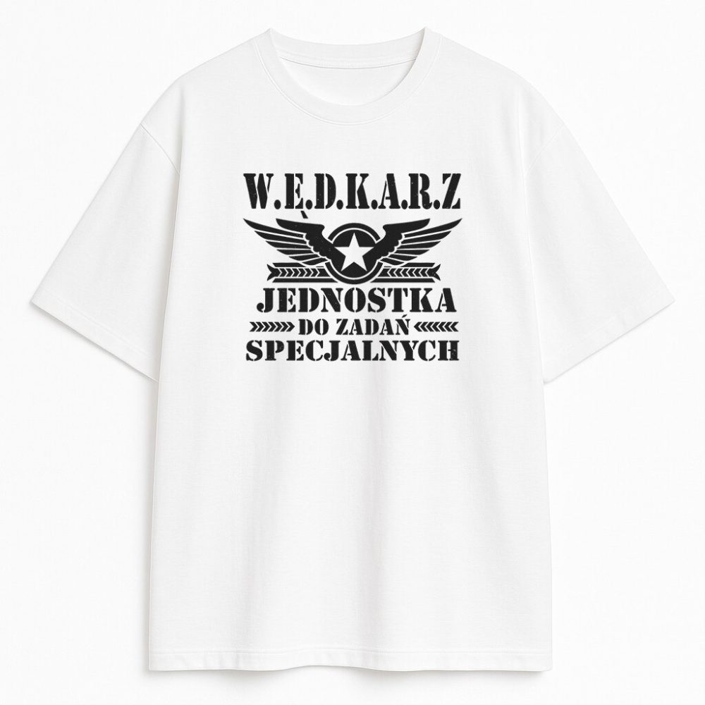 T-shirt Wędkarz Jednostka Do Zadań Specjalnych — zdjęcie 1