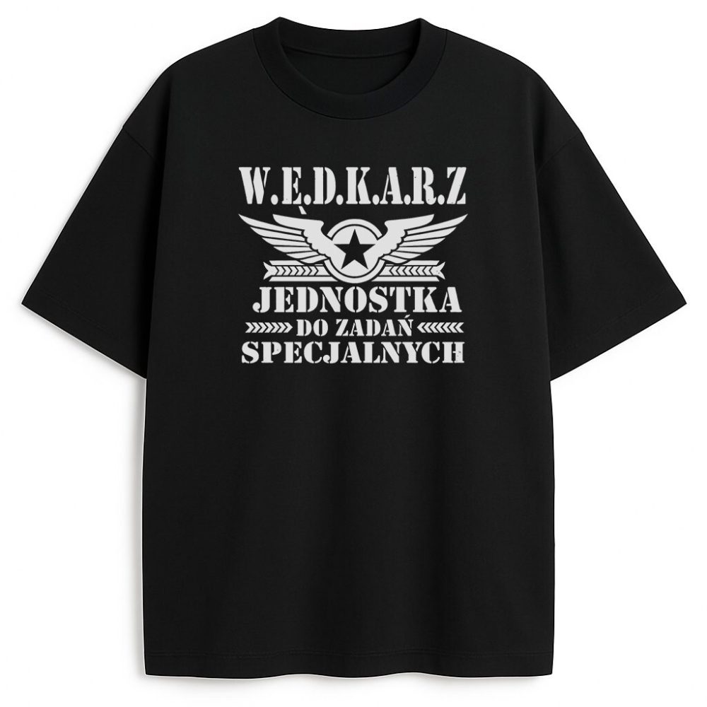 T-shirt Wędkarz Jednostka Do Zadań Specjalnych — zdjęcie 2