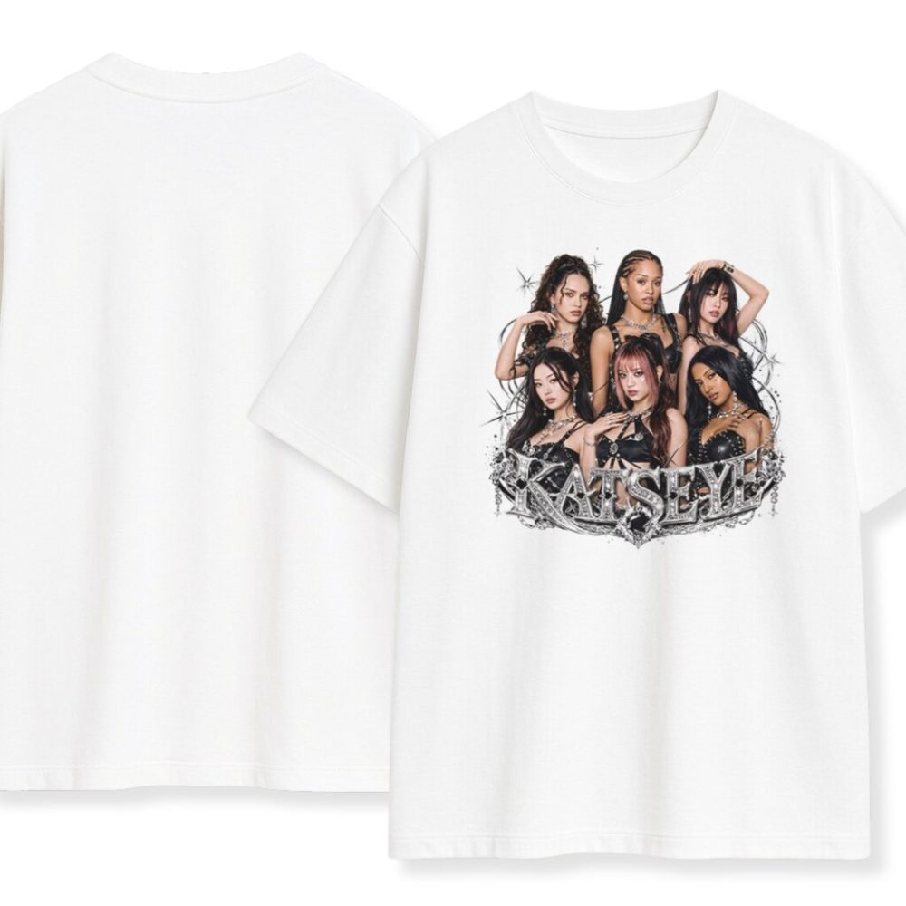T-shirt Katseye Silver — zdjęcie 6