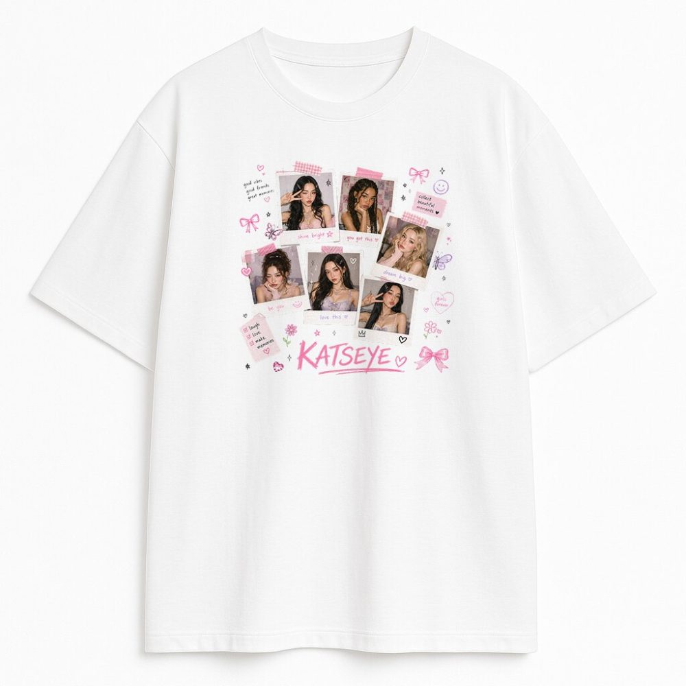 T-shirt Katseye Photo Kpop — zdjęcie 2