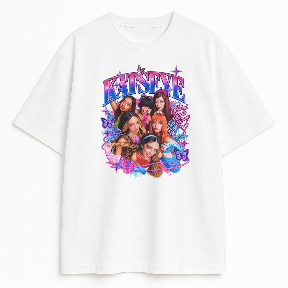 T-shirt Katseye Bootleg — zdjęcie 2