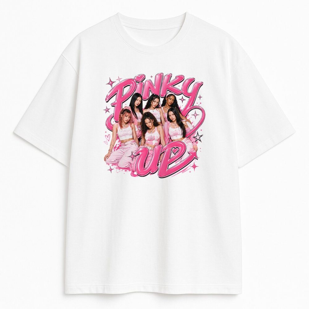 T-shirt Katseye Pinky Up — zdjęcie 3