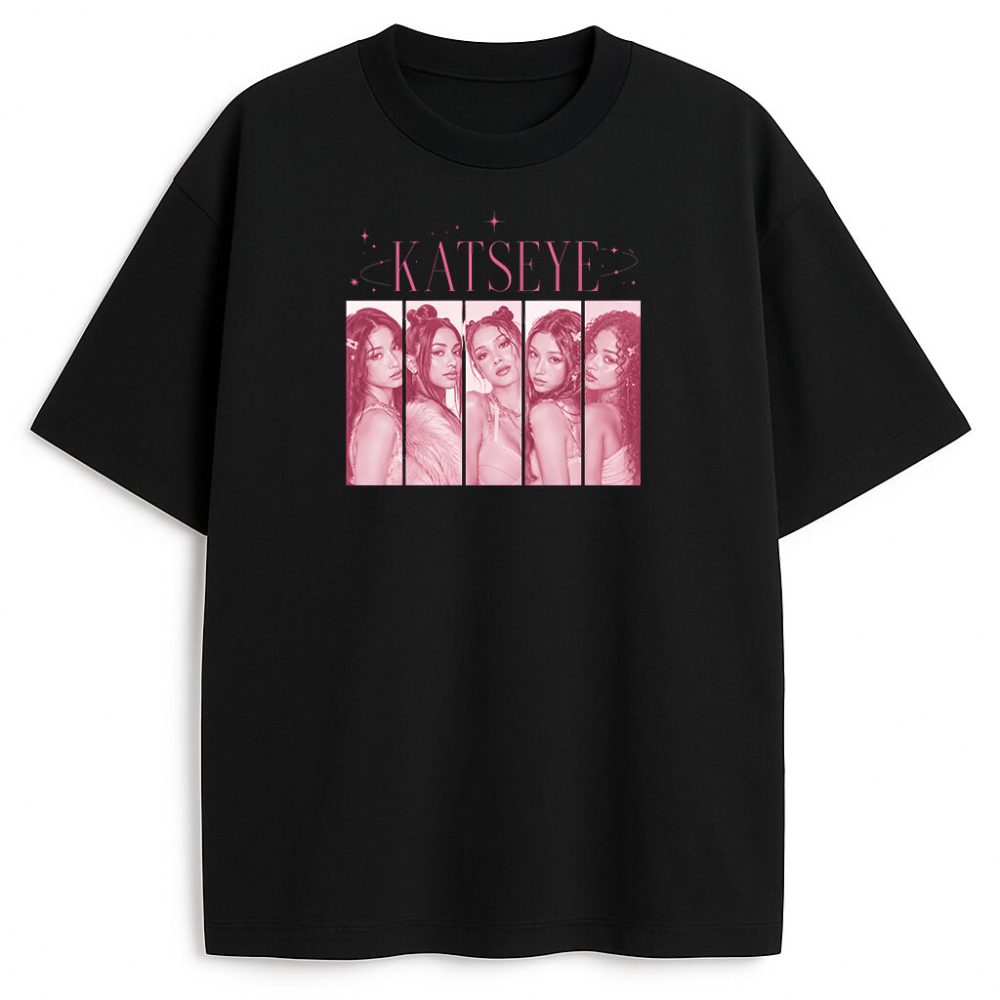 T-shirt Katseye Faces — zdjęcie 4