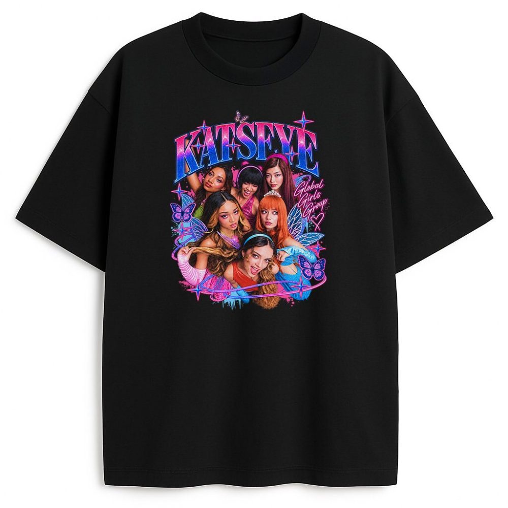 T-shirt Katseye Bootleg — zdjęcie 1