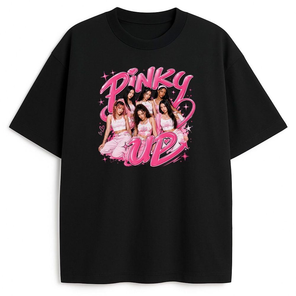 T-shirt Katseye Pinky Up — zdjęcie 4
