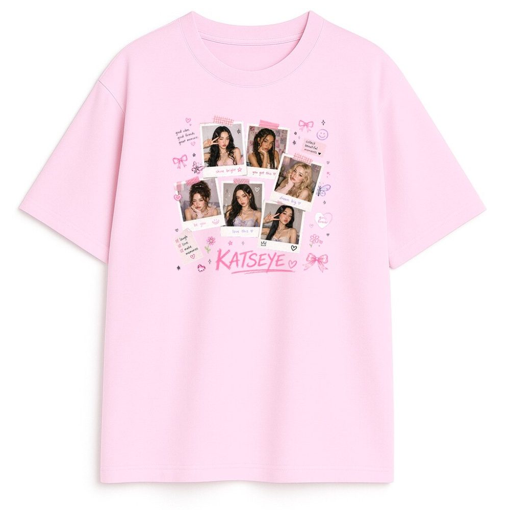 T-shirt Katseye Photo Kpop — zdjęcie 3