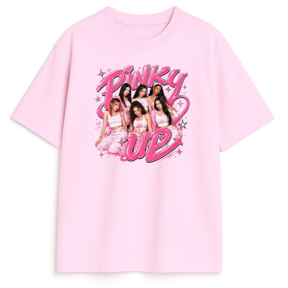 T-shirt Katseye Pinky Up — zdjęcie 2