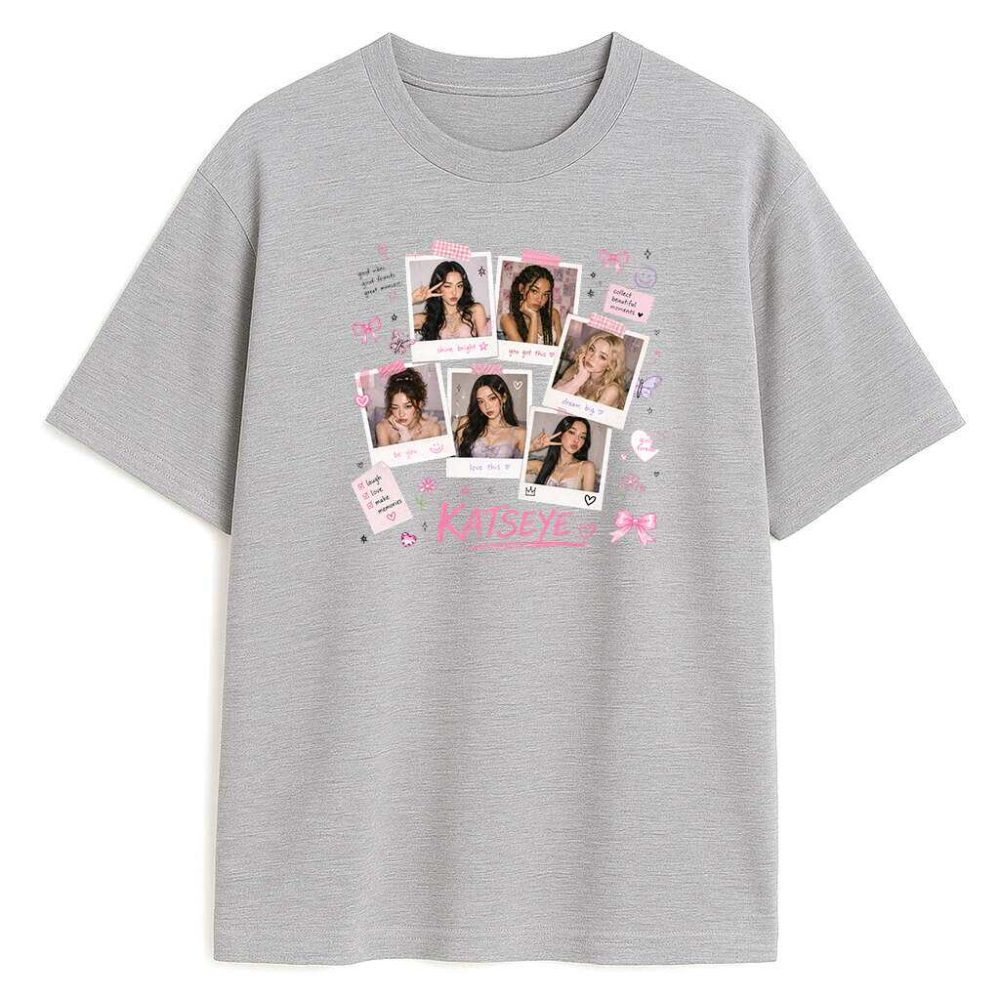 T-shirt Katseye Photo Kpop — zdjęcie 4