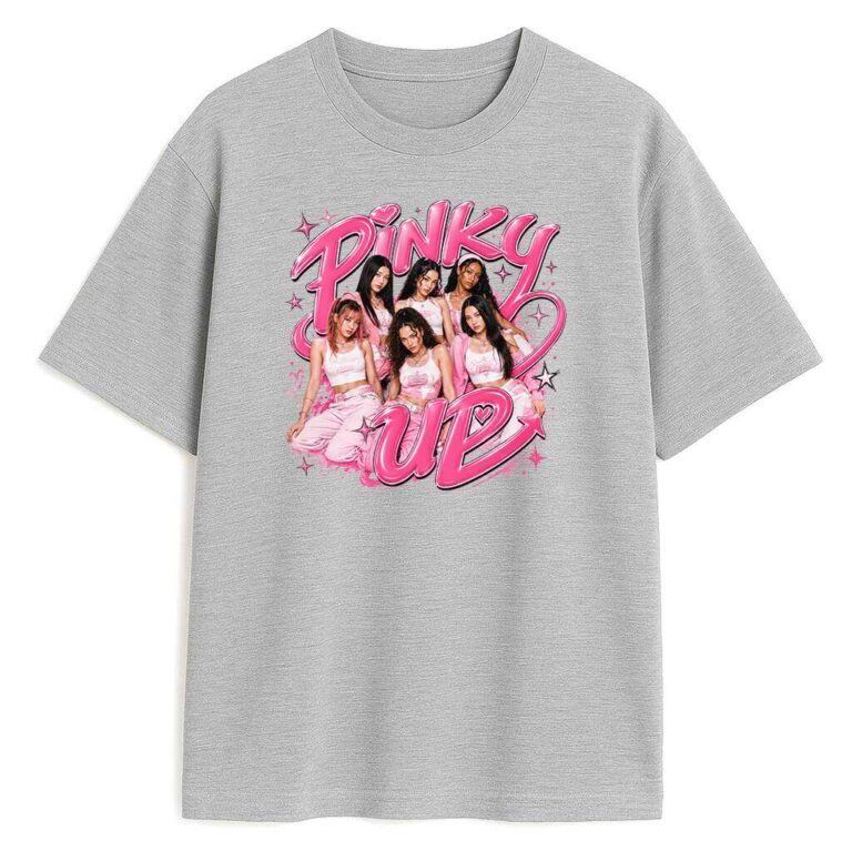 T-shirt Katseye Pinky Up
