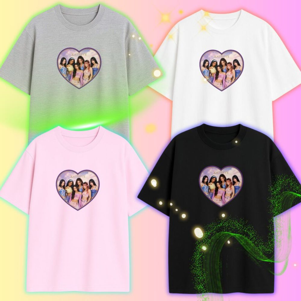 T-shirt Katseye Heart — zdjęcie 5