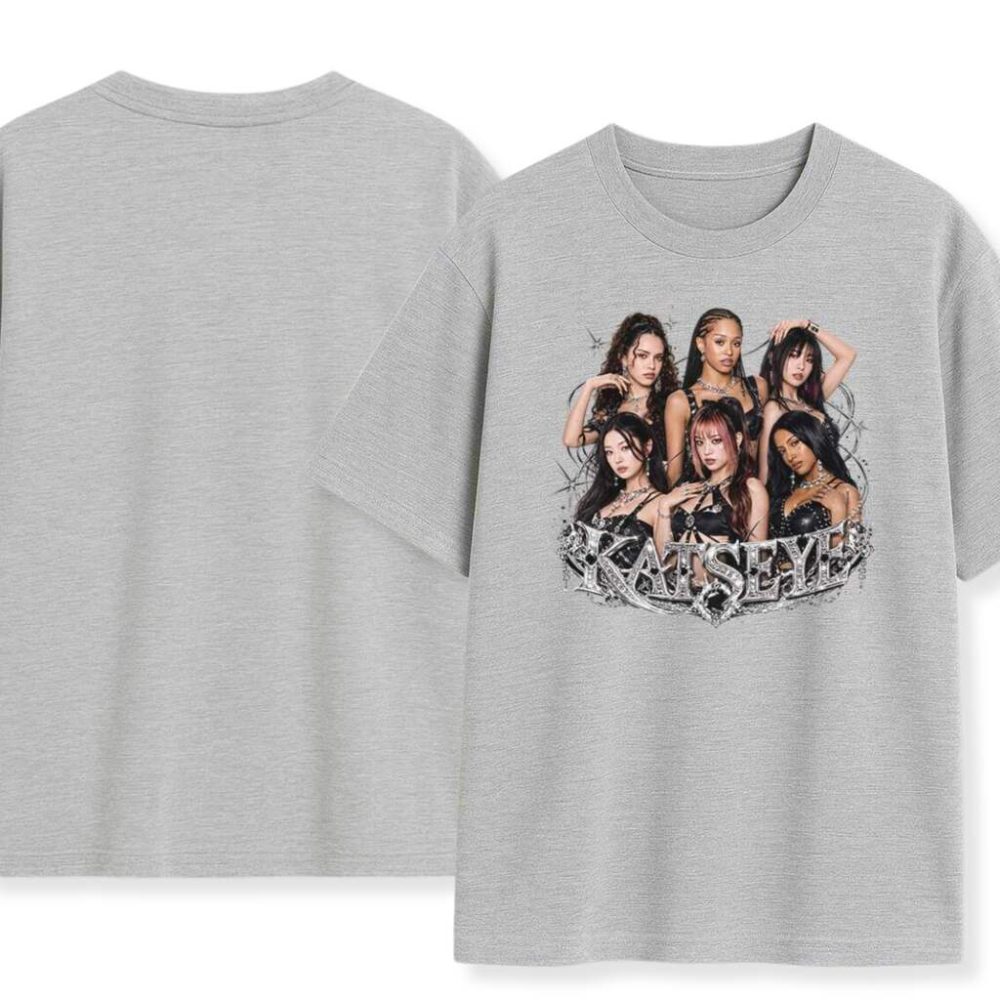 T-shirt Katseye Silver — zdjęcie 4